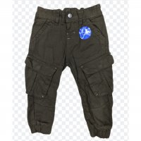 NX608: Boys Khaki Cargo Pant  (1-6 Years)